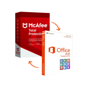 Office 2016 Professional + McAfee Total Protection